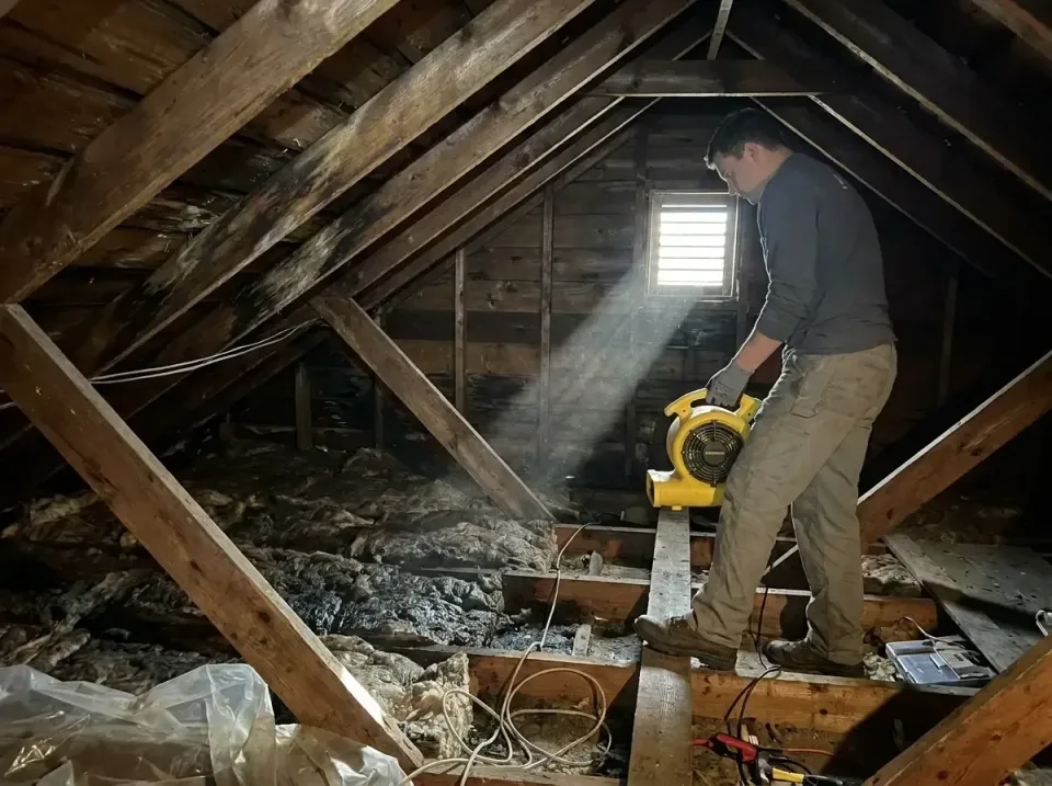 attic-water-damage-drying-proc-007 — frequently asked questions, Emergency Water Extraction & 24/7 Flood Response in Menands…